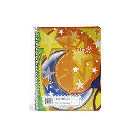 CUADERNO FORMA FRANCESA ESTRELLA DE RAYA CON 100 HOJAS
