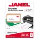ETIQUETAS BLANCAS JANEL J-5163 DE 5.1X10.2 CM 1 PAQUETE