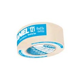 CINTA ADHESIVA MASKING TAPE JANEL 121 COLOR BLANCA DE 48 MM X 50 M 1 PZA