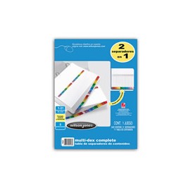SEPARADOR WILSON JONES P0447 CON 31 DIVISIONES