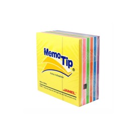 CUBO MULTI MEMO TIP NEON 3X3 PULG PZA