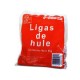 LIGAS DE HULE NATURAL HERCULES NO. 18 VARIOS COLORES 1 BOLSA CON 80 GR