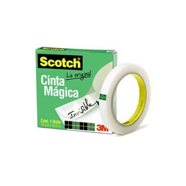 CINTA ADHESIVA MAGICA SCOTCH 810 DE 24 MM X 65 M 1 PZA