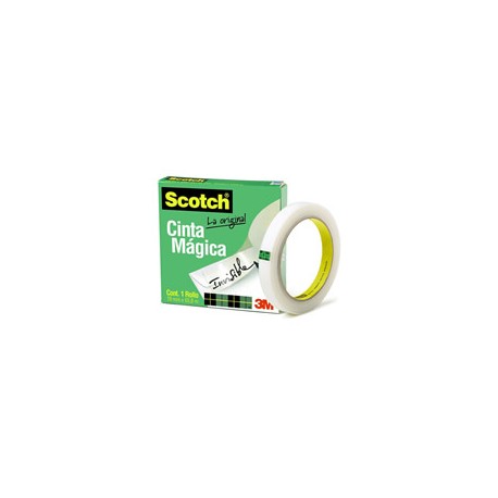 CINTA ADHESIVA MAGICA SCOTCH 810 DE 24 MM X 65 M 1 PZA