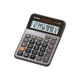 CALCULADORA SEMI-ESCRITORIO CASIO MX-120B-S-MC DE 12 DIGITOS