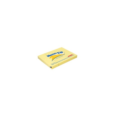 NOTA ADHESIVA REMOVIBLE JANEL MEMOTIP 304104 COLOR AMARILLO FORMA RECTANGULAR 100 HOJAS