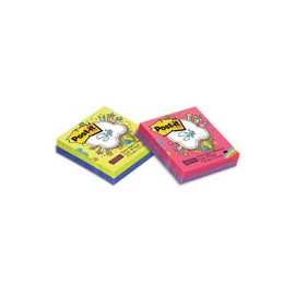 NOTA ADHESIVA REMOVIBLE POST IT 65445SS COLORES SURTIDO FORMA CUADRADA 90 HOJAS