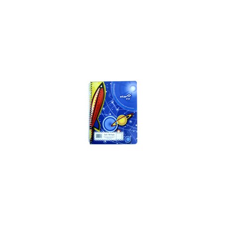 CUADERNO FORMA FRANCESA ESTRELLA CUADRO GRANDE 100 HOJAS