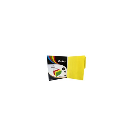 FOLDER DE COLOR OXFORD AMARILLO C/100