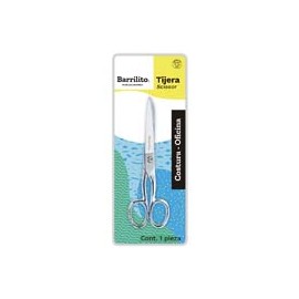 TIJERA DE COSTURA BARRILITO 86426 DE 6CM TIPO DE MANGO METAL MATERIAL ACERO INOXIDABLE 1 PIEZA