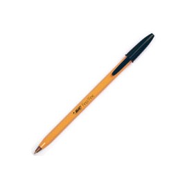 BOLIGRAFO BIC CLASICO COLOR NEGRO DE PUNTO FINO 0.8 MM TIPO DE BARRIL HEXAGONAL 1 PIEZA