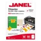 ETIQUETAS BLANCAS JANEL J-5165 DE 216 X 279 MM 1 PAQUETE
