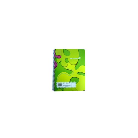 CUADERNO FORMA FRANCESA ESTRELLA CUADRO CHICO 100 HOJAS
