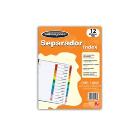 SEPARADOR WILSON JONES P1348 CON 12 DIVISIONES