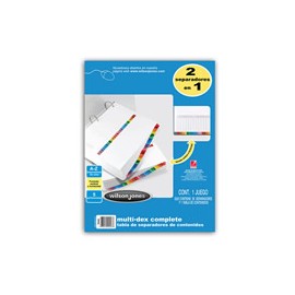 SEPARADOR WILSON JONES P0448 CON ALFABETICO A-Z