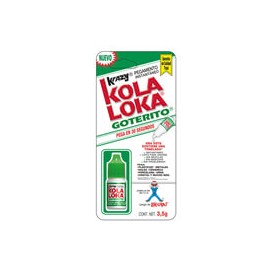 PEGAMENTO INSTANTANEO KOLA LOKA GOTERITO COLOR TRANSPARENTE 3.5 GR