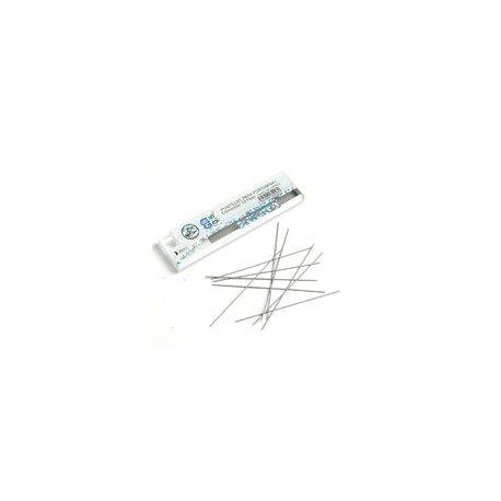 PUNTILLAS ZEBRA DE GRAFITO NÚMERO 0.5 MM 1 TUBO CON 12 PUNTILLAS