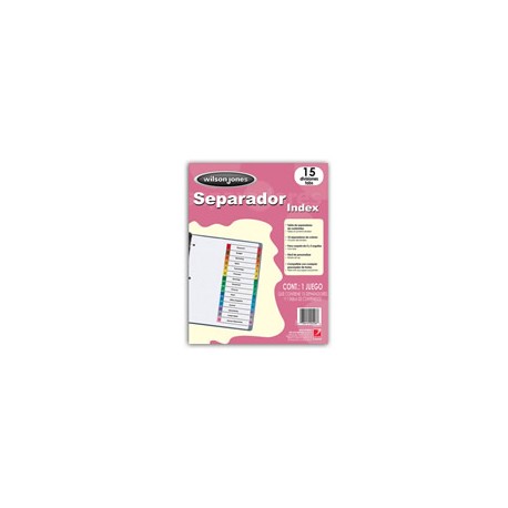 SEPARADOR WILSON JONES P1365 CON 15 DIVISIONES