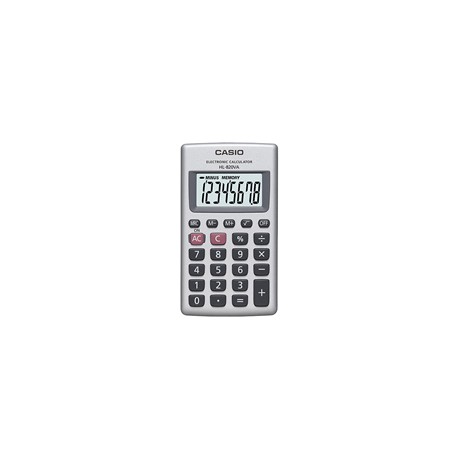 CALCULADORA DE ESCRITORIO CASIO HL820VA DE 8 DIGITOS