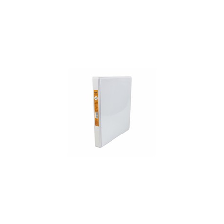 CARPETA DE VINIL PANORAMICA TAMAÑO CARTA ARILLO EN O DE 0.5 PULGADAS COLOR BLANCA ACCO 361