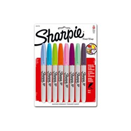 MARCADORES PERMANENTE BEROL SHARPIE 1812776 1 PAQUETE CON 8 PIEZAS