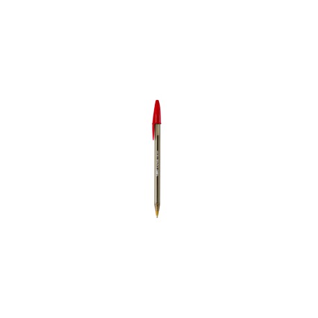 BOLIGRAFO BIC CRISTAL BOLD COLOR ROJO DE PUNTO GRUESO 1.6 MM REDONDO 1 PIEZA