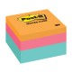 NOTA ADHESIVA REMOVIBLE POST IT 2018LA COLORES PASTEL FORMA CUADRADA 430 HOJAS