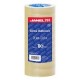 CINTA ADHESIVA CORTE FACIL JANEL 255 TRANSPARENTE DE 24 MM X 65 M BLISTER CON 10 PZAS