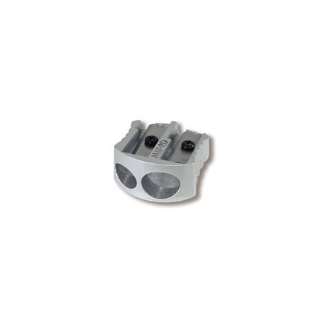 SACAPUNTAS MANUAL METAL 2 ORIFICIOS DESIGN MAPED , DE METAL 1 PIEZA