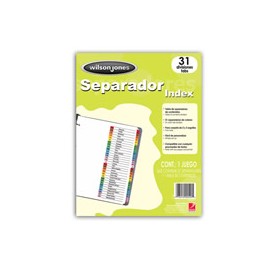 SEPARADOR WILSON JONES P1366 CON 31 DIVISIONES