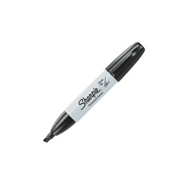 MARCADOR PERMANENTE SHARPIE CHISEL NEGRO 1 PIEZA