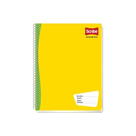 CUADERNO PROFESIONAL RAYA SCRIBE DE 100 HOJAS PASTA SEMI RIGIDA TIPO METALICO 1 PIEZA