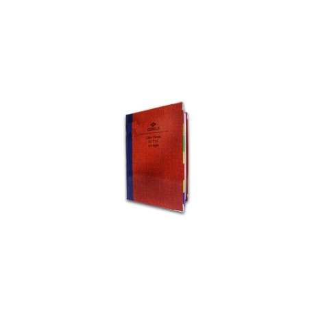 LIBRO FLORETE DE ACTAS ESTRELLA FORMA FRANCESA CON 192 HOJAS 1 PIEZA