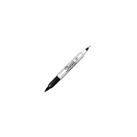MARCADOR PERMANENTE SHARPIE TWIN TIP 8626146 1 PIEZA